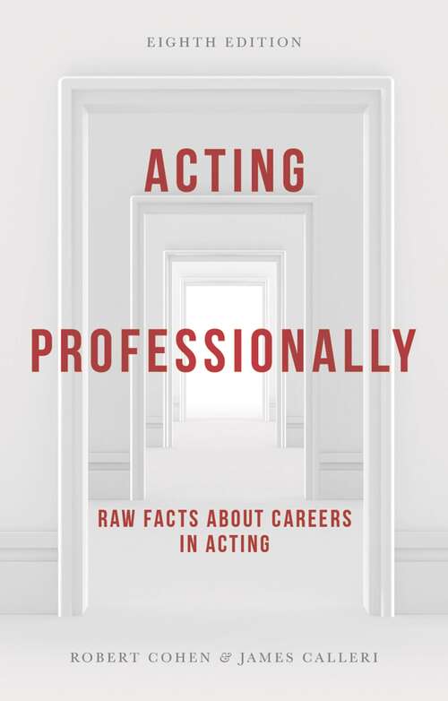 Book cover of Acting Professionally: Raw Facts about Careers in Acting (8th ed. 2017)