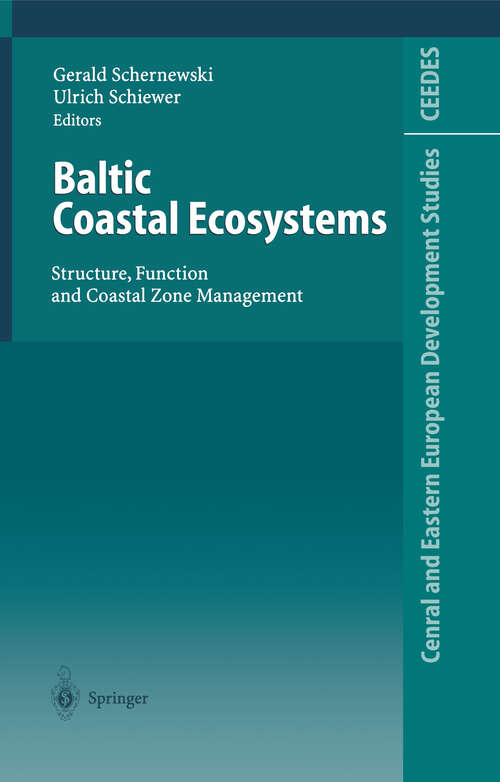 Book cover of Baltic Coastal Ecosystems: Structure, Function and Coastal Zone Management (2002) (Central and Eastern European Development Studies (CEEDES))