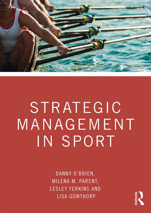 Book cover of Strategic Management in Sport