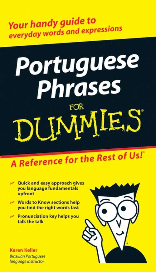 Book cover of Portuguese Phrases For Dummies (For Dummies)