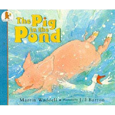 Book cover of The Pig in the Pond