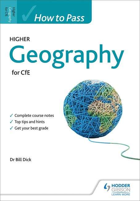 Book cover of How to Pass Higher Geography for CfE (PDF)