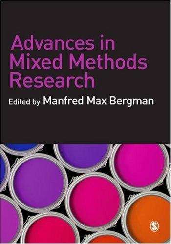 Book cover of Advances in Mixed Methods Research (PDF)