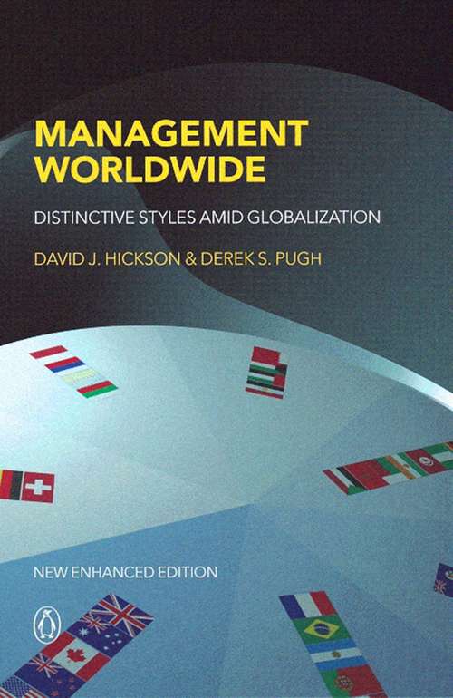 Book cover of Management Worldwide: Distinctive Styles Among Globalization