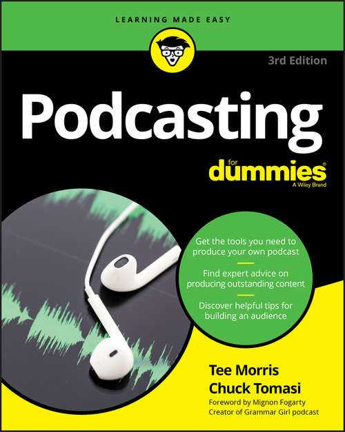 Book cover of Podcasting For Dummies (3)