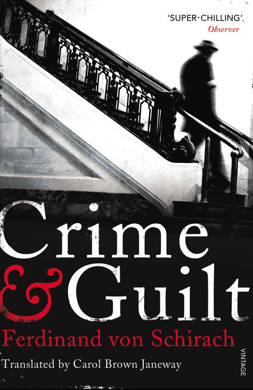 Book cover of Crime and Guilt: Stories