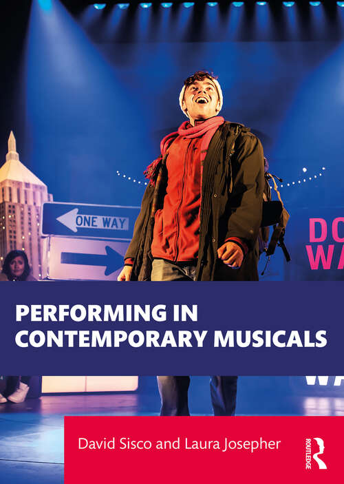 Book cover of Performing in Contemporary Musicals