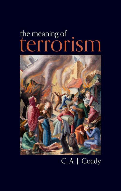 Book cover of The Meaning of Terrorism
