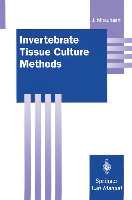 Book cover of Invertebrate Tissue Culture Methods (2002) (Springer Lab Manuals)