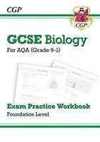 Book cover of GCSE Biology AQA Exam Practice Workbook - Foundation