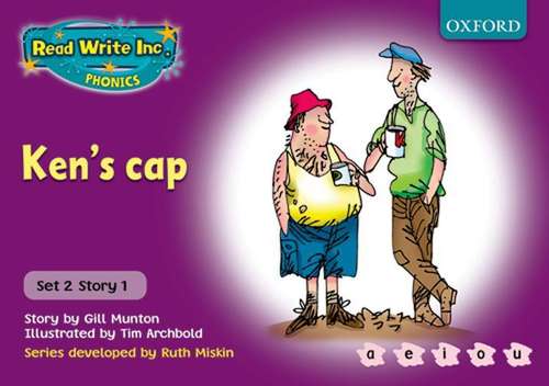 Book cover of Ken's Cap (Read Write Inc. Phonics, Set 2, Purple) (PDF)