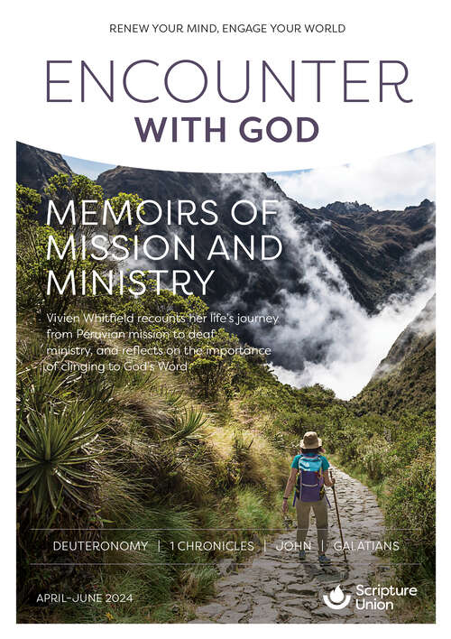 Book cover of Encounter with God: April–June 2024