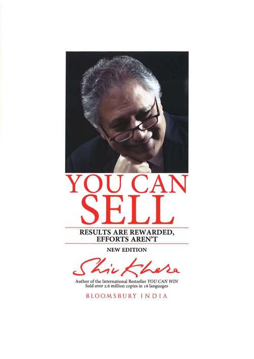 Book cover of You Can Sell: Results are Rewarded, Efforts Aren't