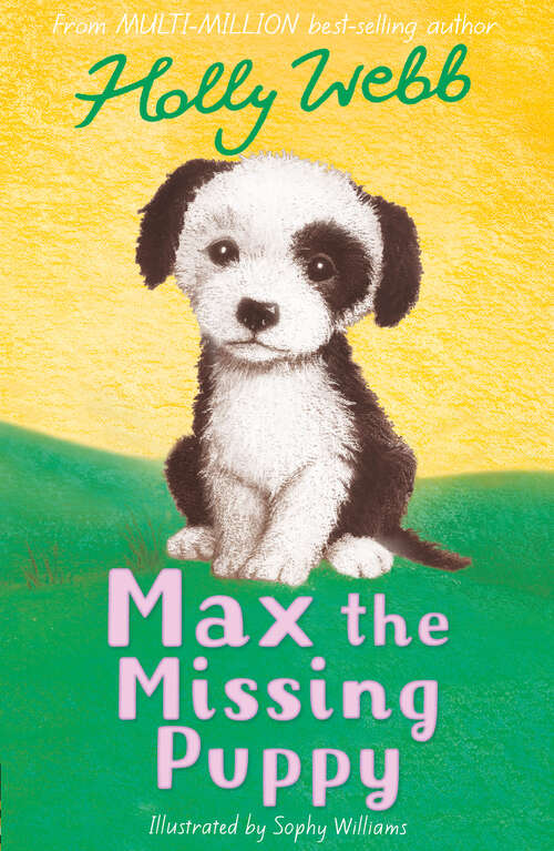 Book cover of Max the Missing Puppy: Alfie All Alone, Sam The Stolen Puppy, Max The Missing Puppy (Holly Webb Animal Stories #5)