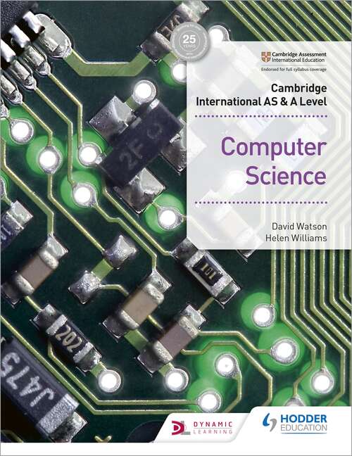 Book cover of Cambridge International AS & A Level Computer Science
