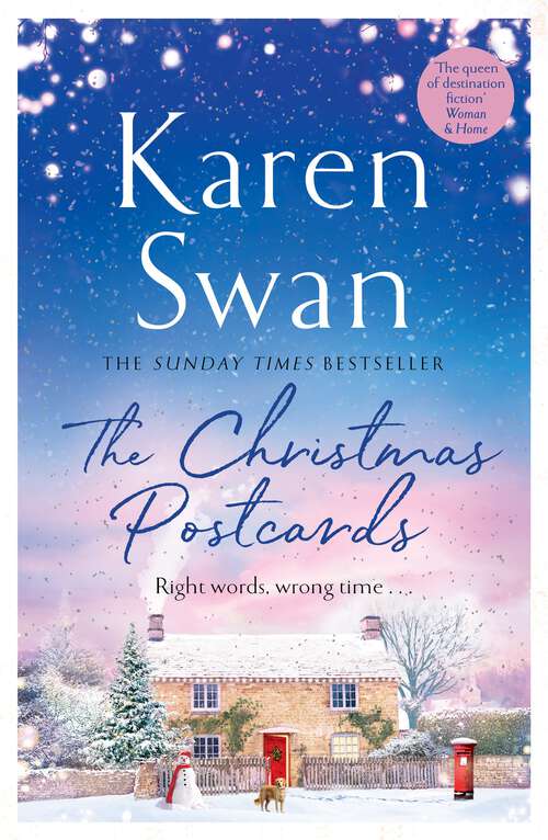 Book cover of The Christmas Postcards: The Stay-Up-All-Night, Spellbinding New Romance from the Sunday Times Bestselling Author