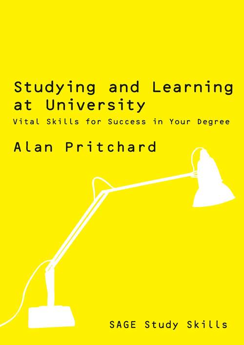 Book cover of Studying and Learning at University: Vital Skills for Success in Your Degree