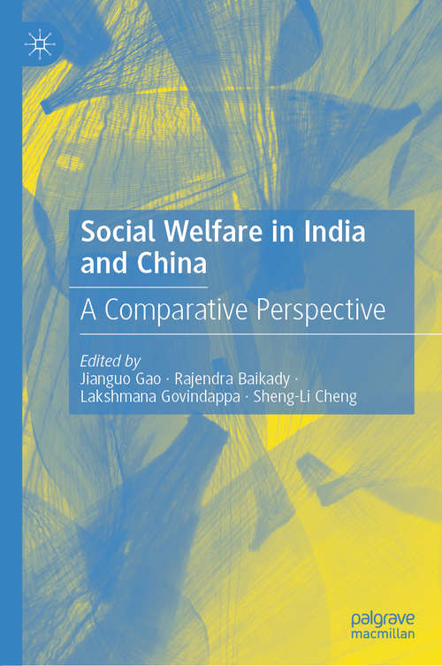 Book cover of Social Welfare in India and China: A Comparative Perspective (1st ed. 2020)