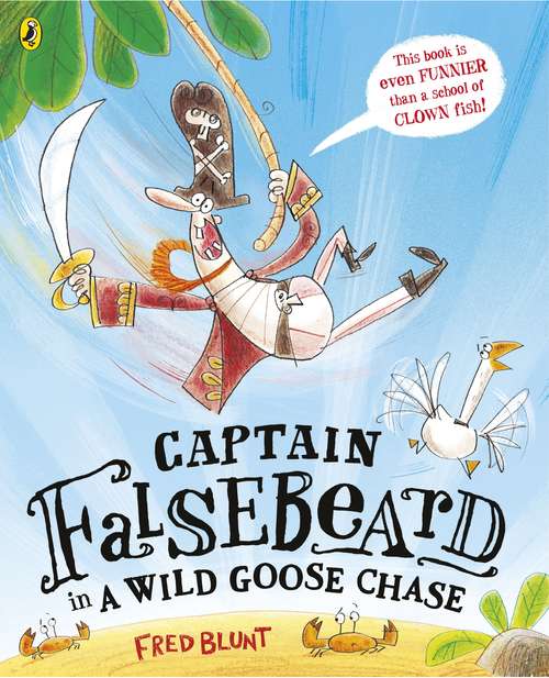 Book cover of Captain Falsebeard in a Wild Goose Chase