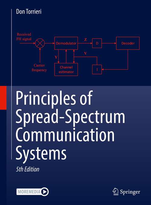 Book cover of Principles of Spread-Spectrum Communication Systems (5th ed. 2022)