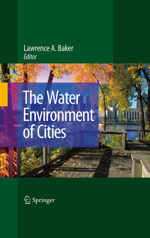 Book cover of The Water Environment of Cities (2009)