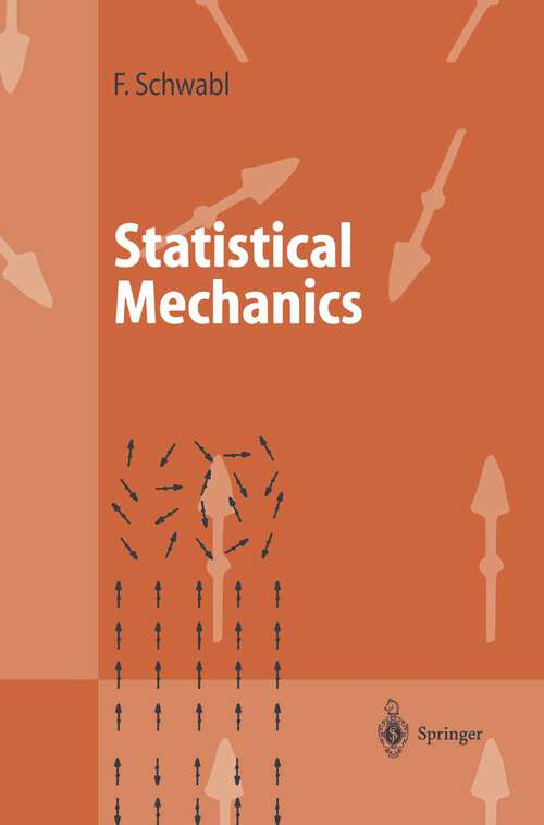 Book cover of Statistical Mechanics (2002) (Advanced Texts in Physics)