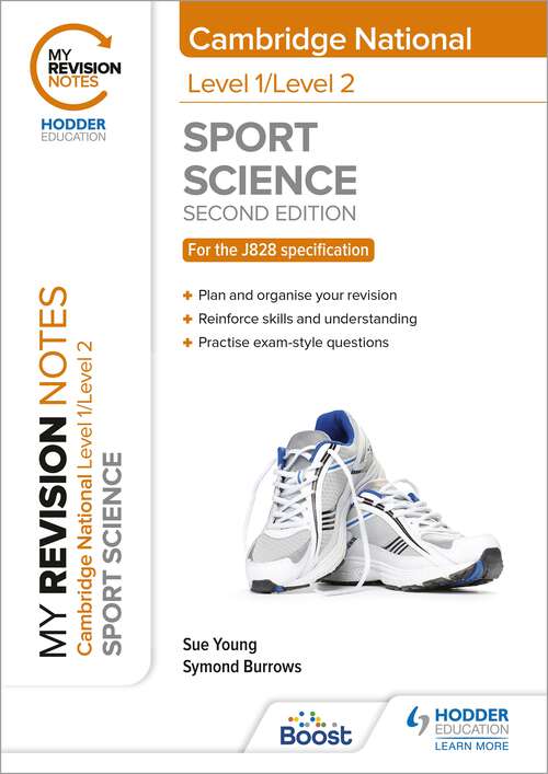 Book cover of My Revision Notes: Level 1/Level 2 Cambridge National in Sport Science: Second Edition