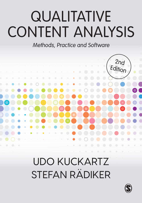 Book cover of Qualitative Content Analysis: Methods, Practice and Software (Second Edition)