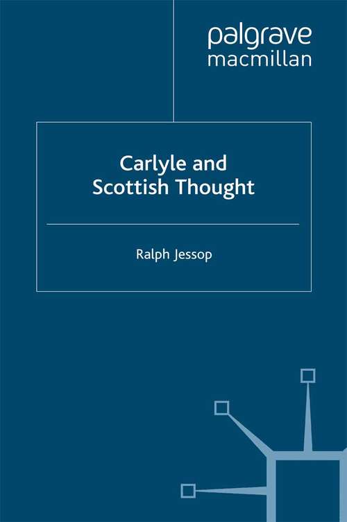 Book cover of Carlyle and Scottish Thought (1997)