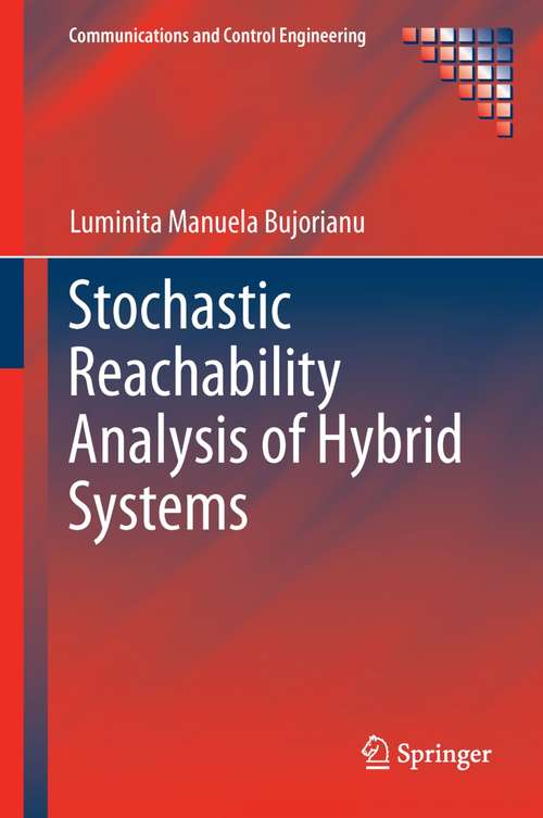 Book cover of Stochastic Reachability Analysis of Hybrid Systems (2012) (Communications and Control Engineering)