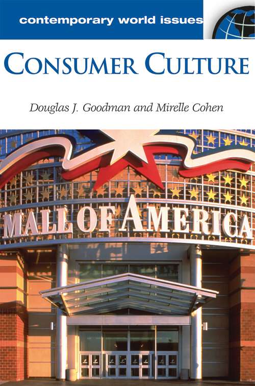 Book cover of Consumer Culture: A Reference Handbook (Contemporary World Issues)