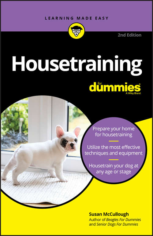 Book cover of Housetraining For Dummies (2)