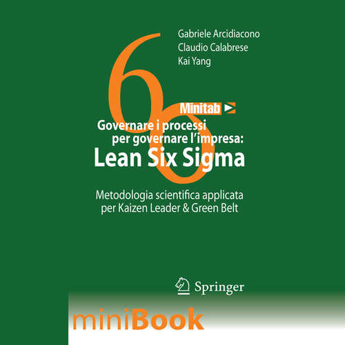 Book cover of Governare i processi per governare l’impresa: Metodologia scientifica applicata per Kaizen Leader & Green Belt (2014)