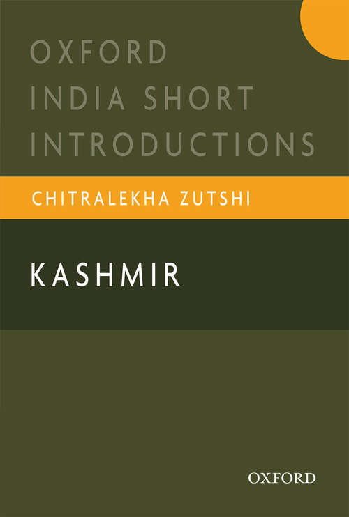 Book cover of Kashmir (Oxford India Short Introductions)