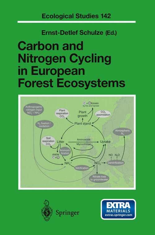 Book cover of Carbon and Nitrogen Cycling in European Forest Ecosystems (2000) (Ecological Studies #142)