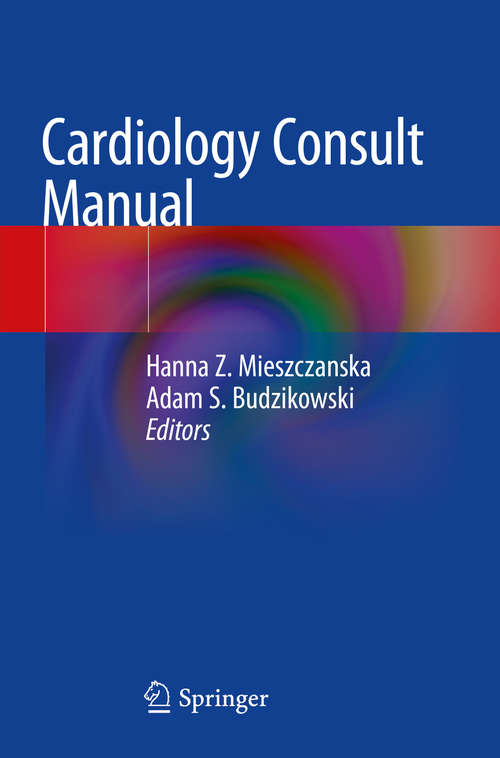 Book cover of Cardiology Consult Manual