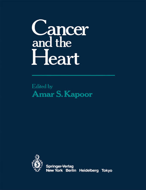 Book cover of Cancer and the Heart (1986)