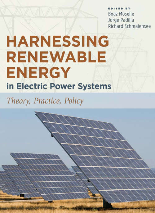 Book cover of Harnessing Renewable Energy in Electric Power Systems: Theory, Practice, Policy