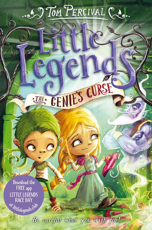 Book cover of The Genie's Curse (Little Legends #3)