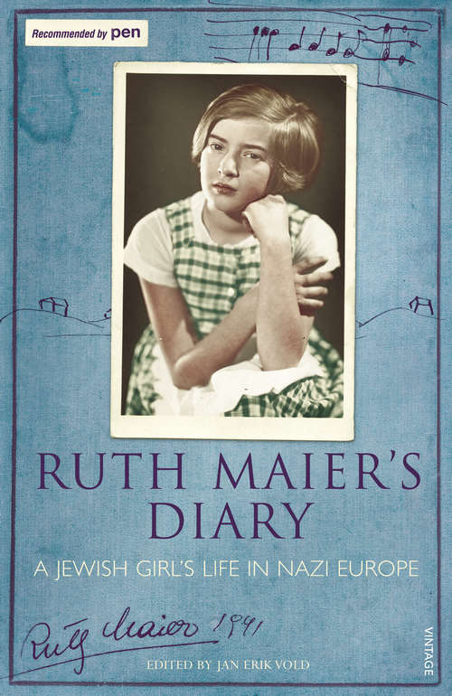 Book cover of Ruth Maier's Diary: A Jewish girl's life in Nazi Europe