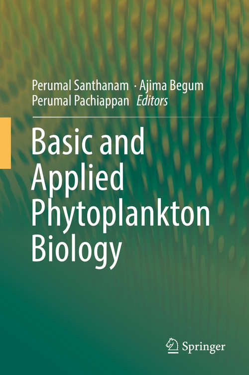 Book cover of Basic and Applied Phytoplankton Biology