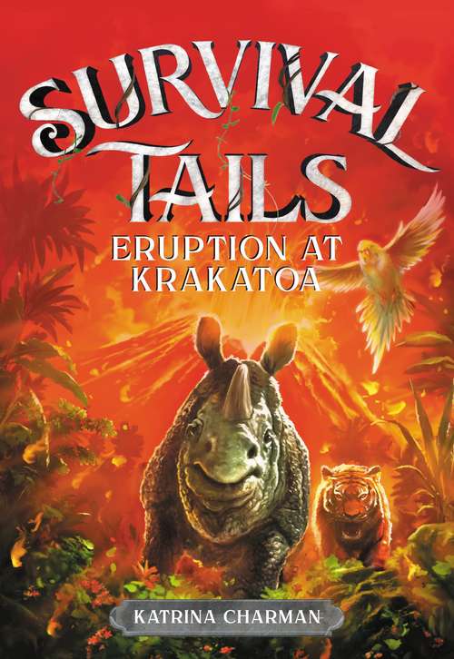 Book cover of Survival Tails: Eruption at Krakatoa (Survival Tails #4)