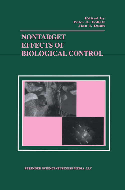 Book cover of Nontarget Effects of Biological Control (2000)