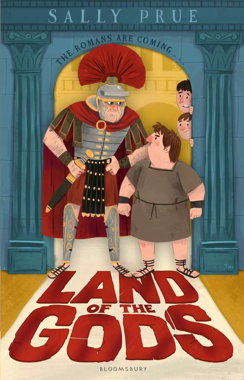 Book cover of Land of the Gods: The Romans are coming... (Flashbacks)