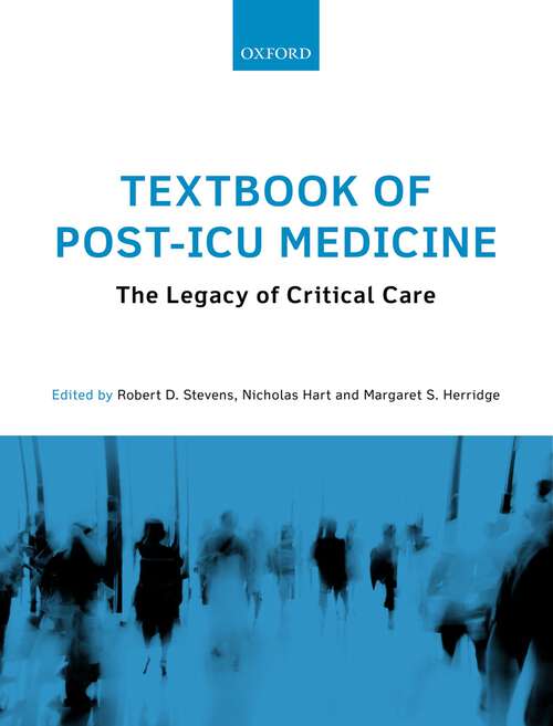 Book cover of Textbook of Post-ICU Medicine: The Legacy of Critical Care
