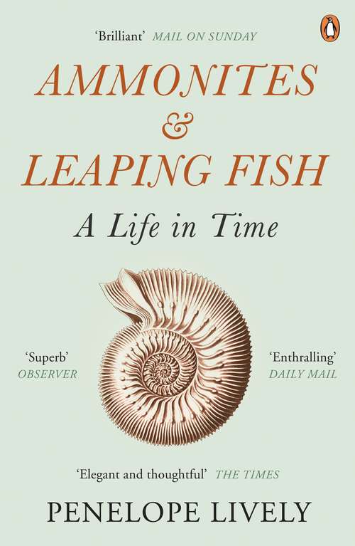 Book cover of Ammonites and Leaping Fish: A Life in Time