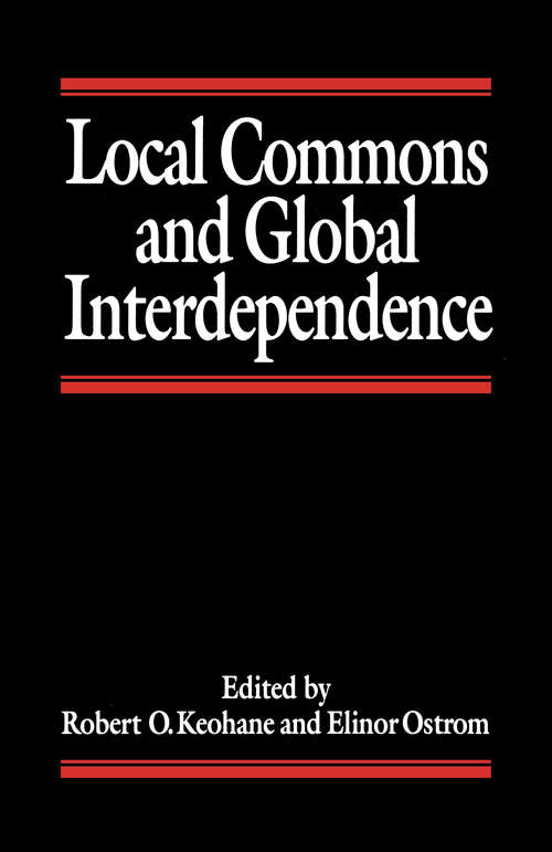 Book cover of Local Commons and Global Interdependence (PDF)