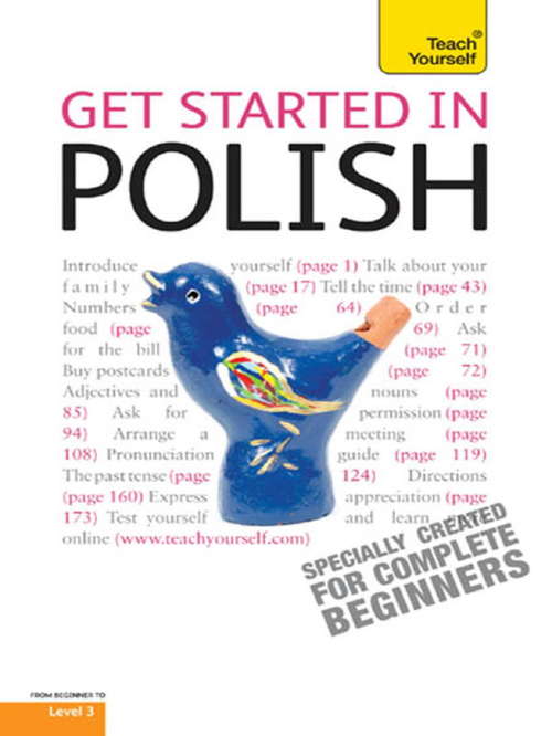 Book cover of Get Started in Beginner's Polish: Teach Yourself