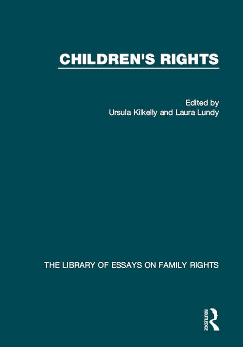 Book cover of Children's Rights