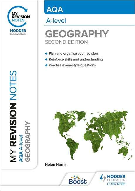Book cover of My Revision Notes: AQA A-level Geography: Second Edition